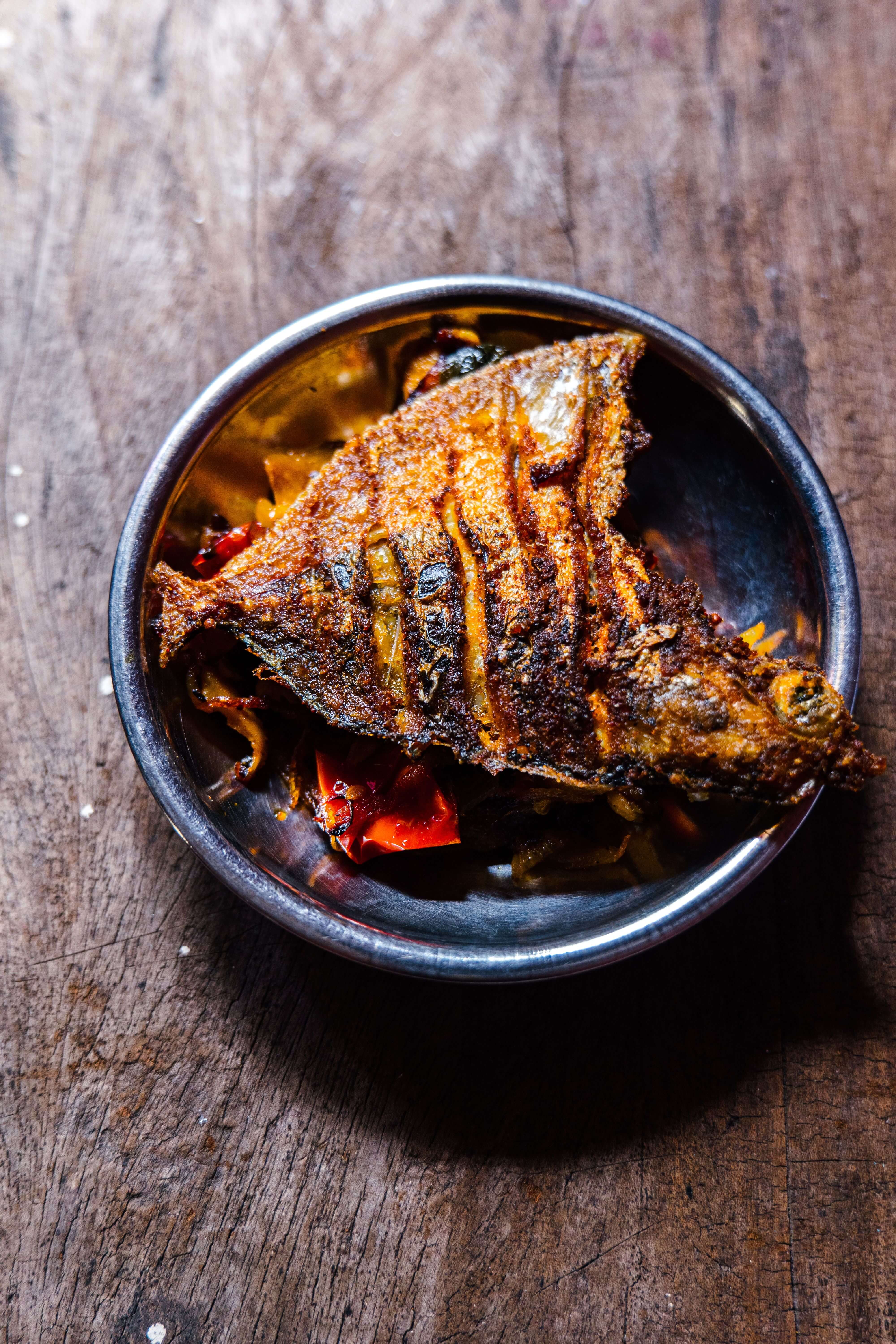 Kerala flavours, plated fresh